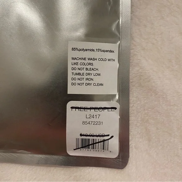 Free People Camila Lace Lacey Sheer Stockings Lingerie Socks | One Size - Picture 6 of 6